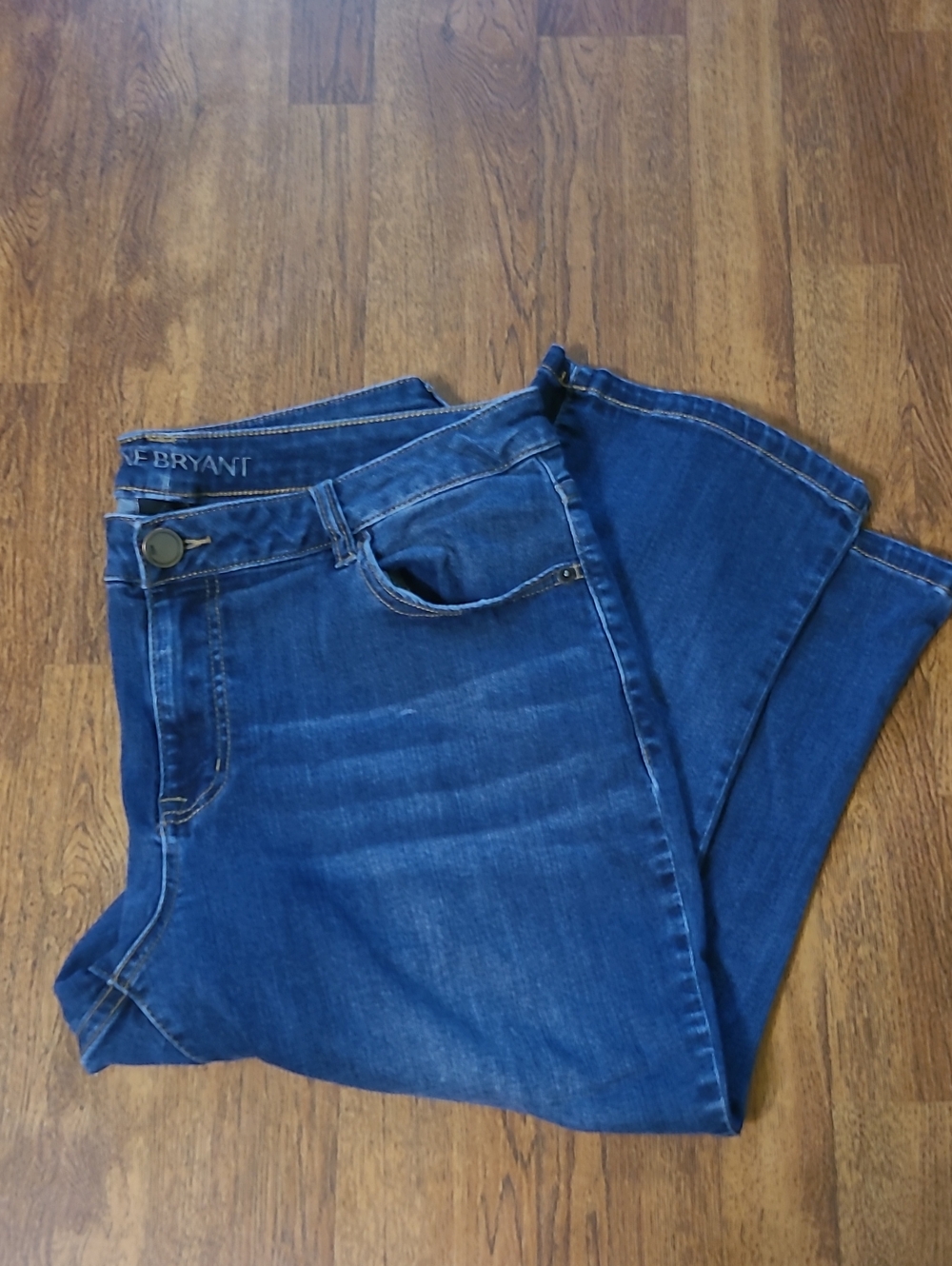 Womens Dark Blue Stretch Jeans -